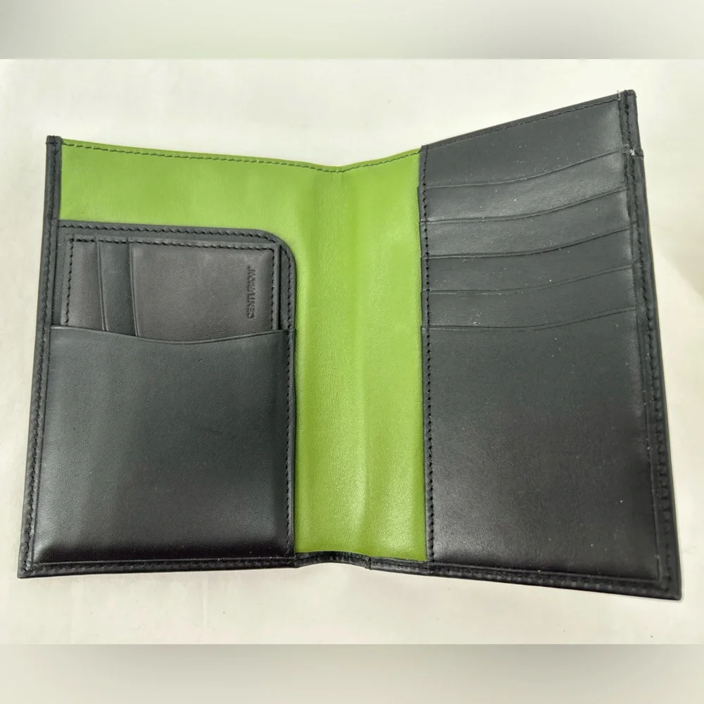 Amex‎ Centurion American Express Black Card Leather Wallet New